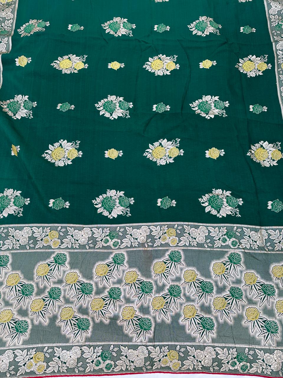 Pure Dolla Silk Hand Woven Zari Work Best Quality Saree With Blouse BFSMJ125
