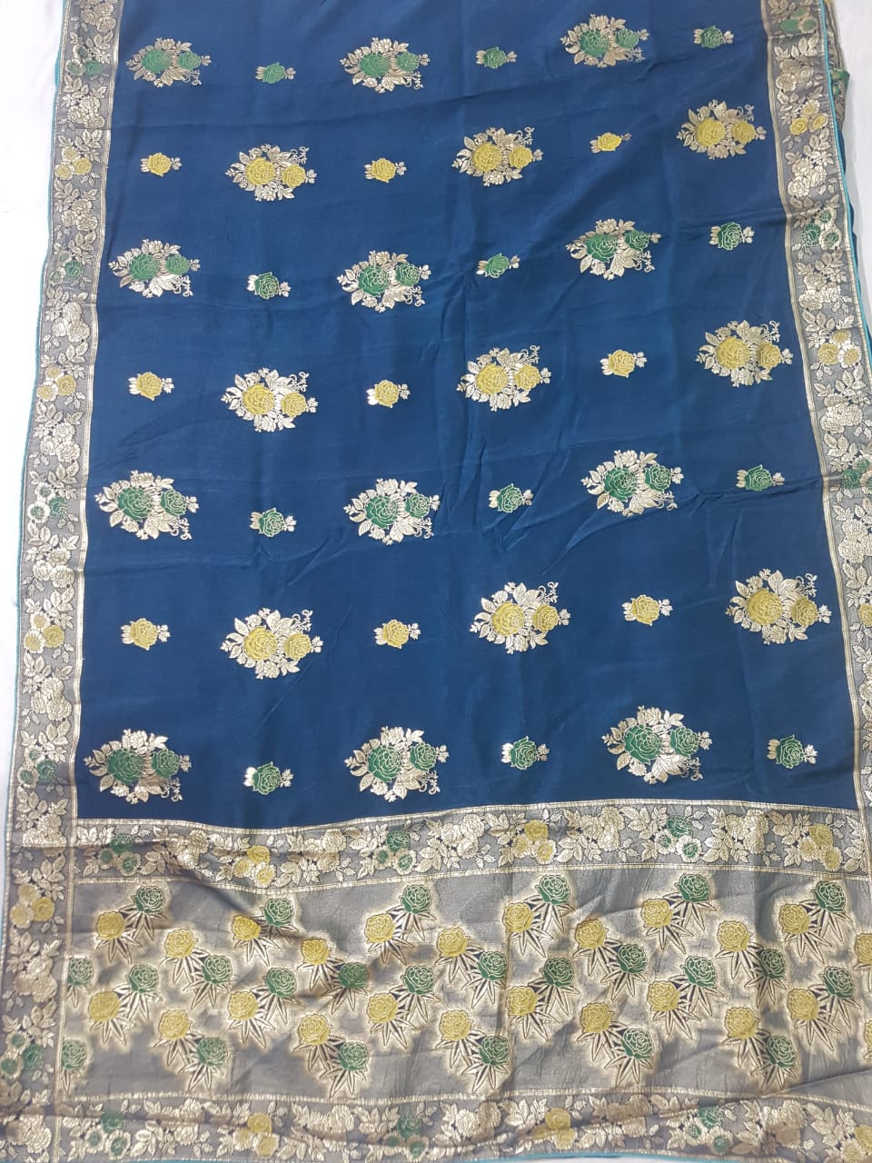 Pure Dolla Silk Hand Woven Zari Work Best Quality Saree With Blouse BFSMJ126
