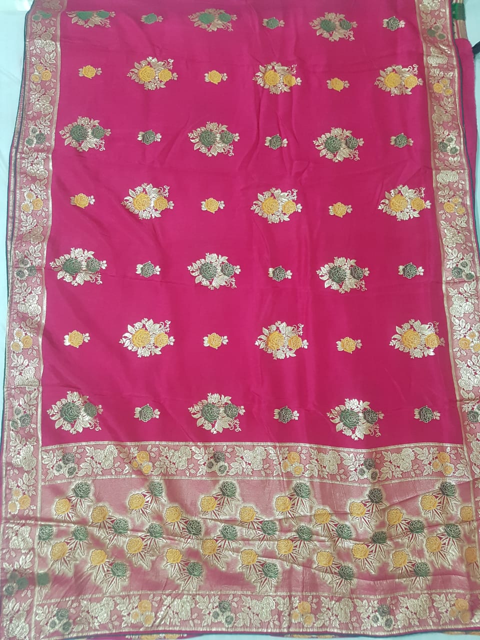 Pure Dolla Silk Hand Woven Zari Work Best Quality Saree With Blouse BFSMJ132