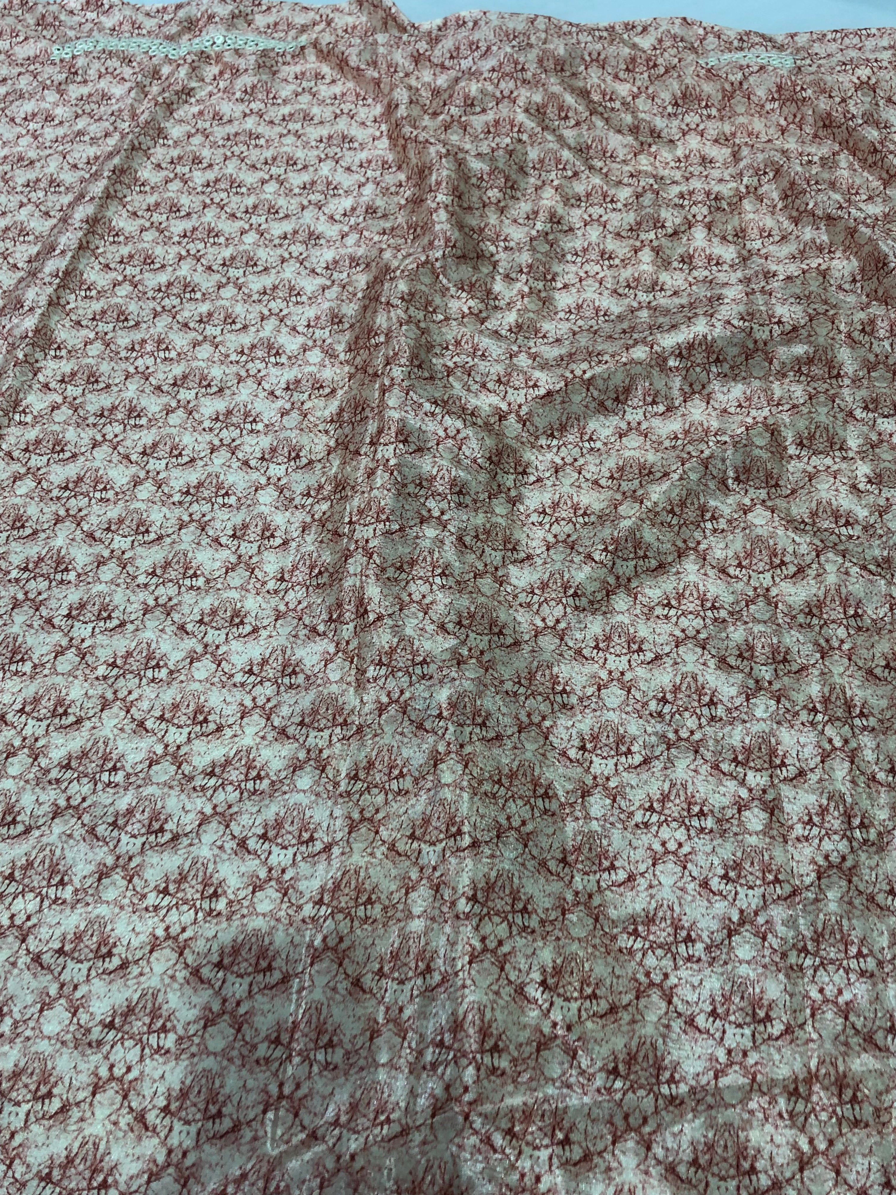 Crape Silk Digital Print Saree - BFSLA46