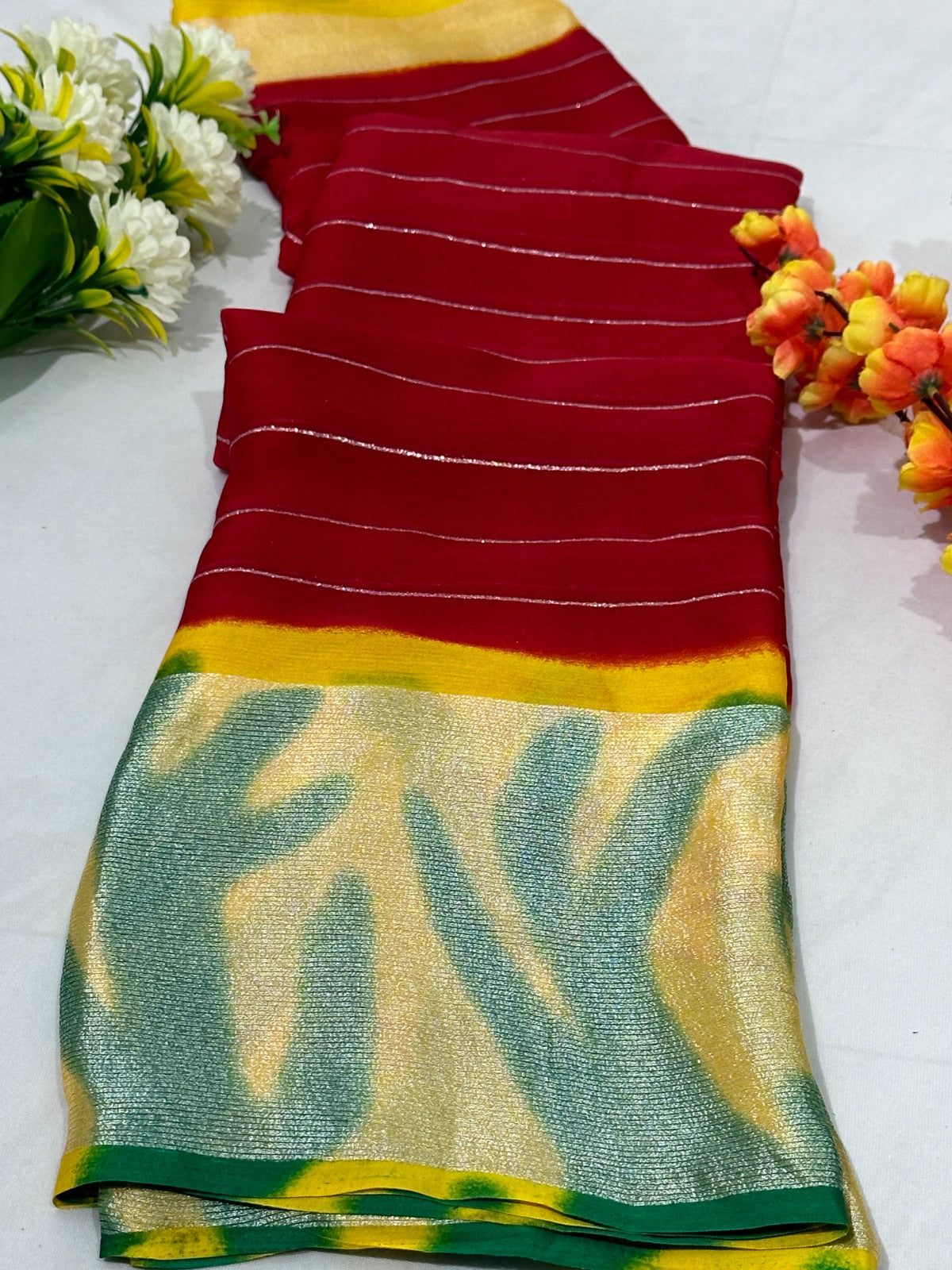 Best Quality Printed Georgette Saree - BFSLA70