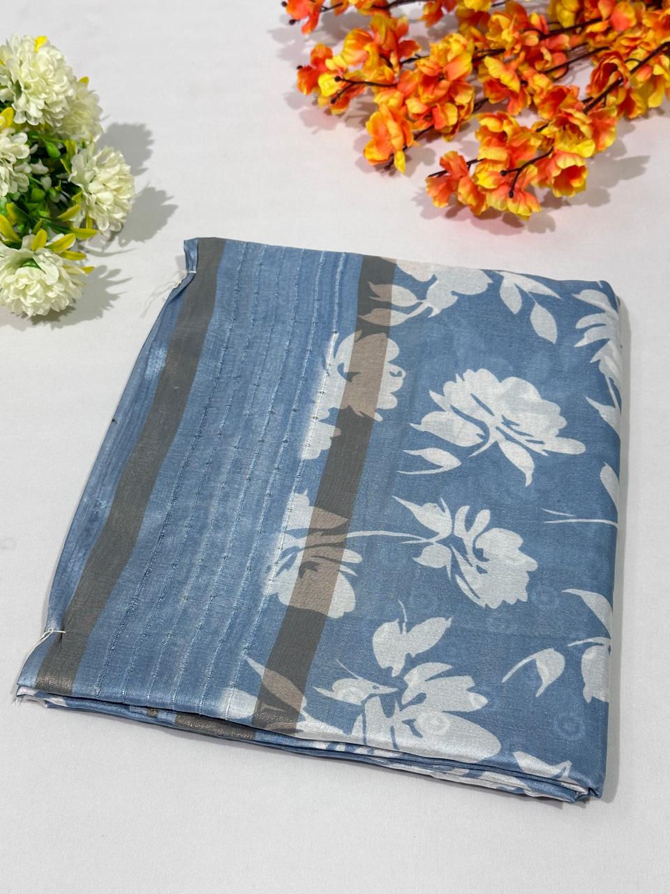 Cotton Printed Saree - BFSLA36