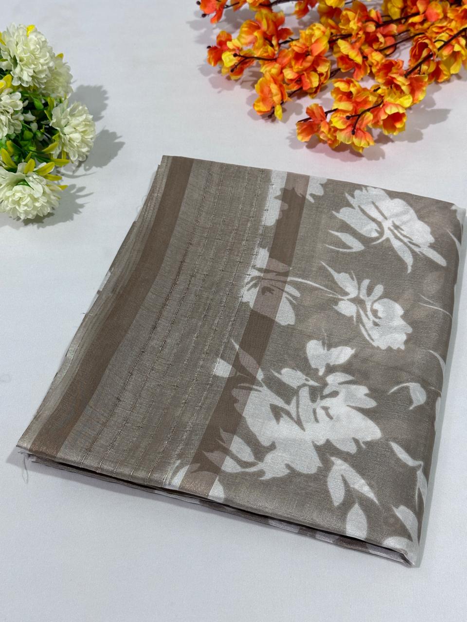 Cotton Printed Saree - BFSLA37