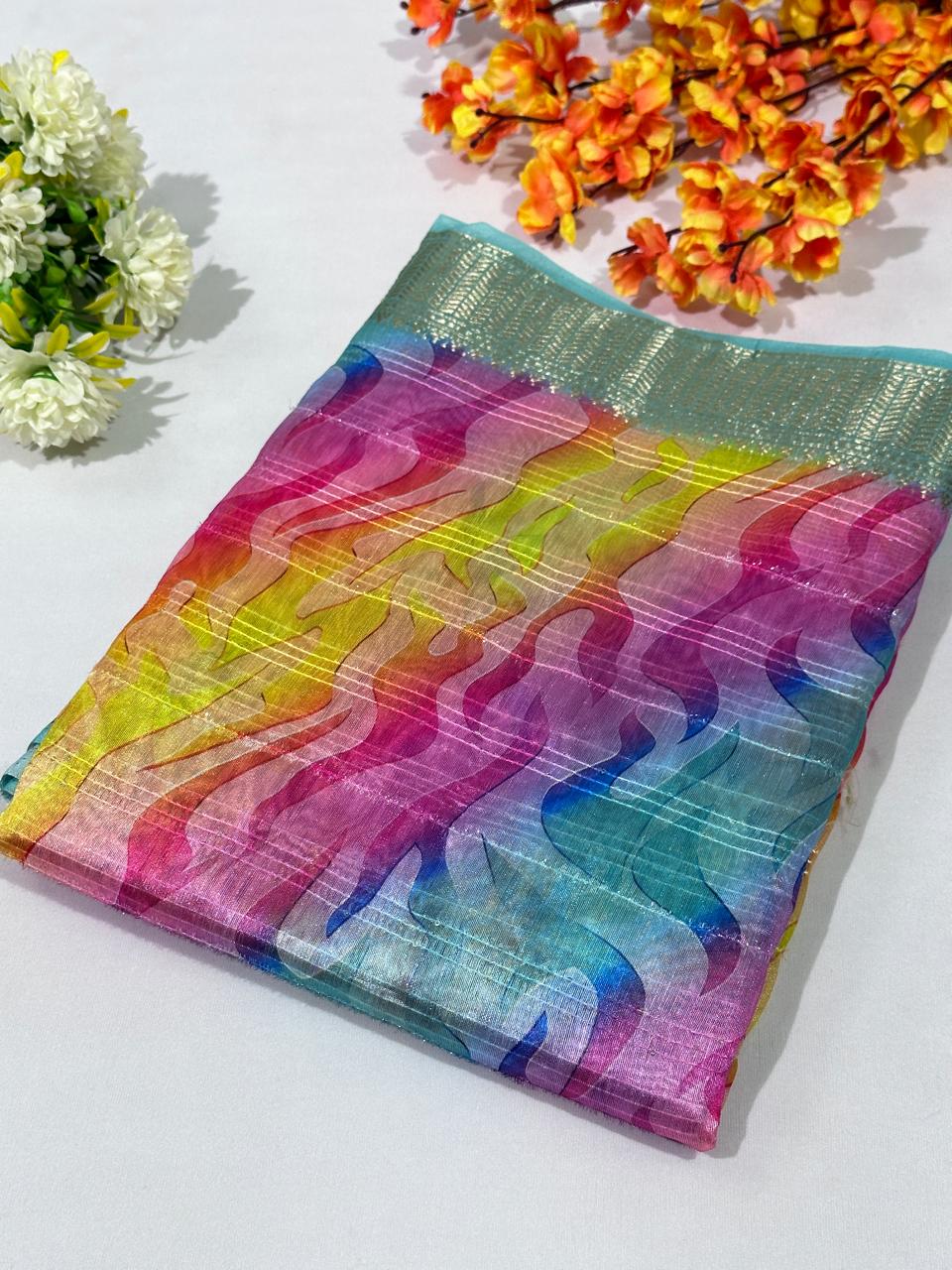 Cotton Printed Saree - BFSLA38
