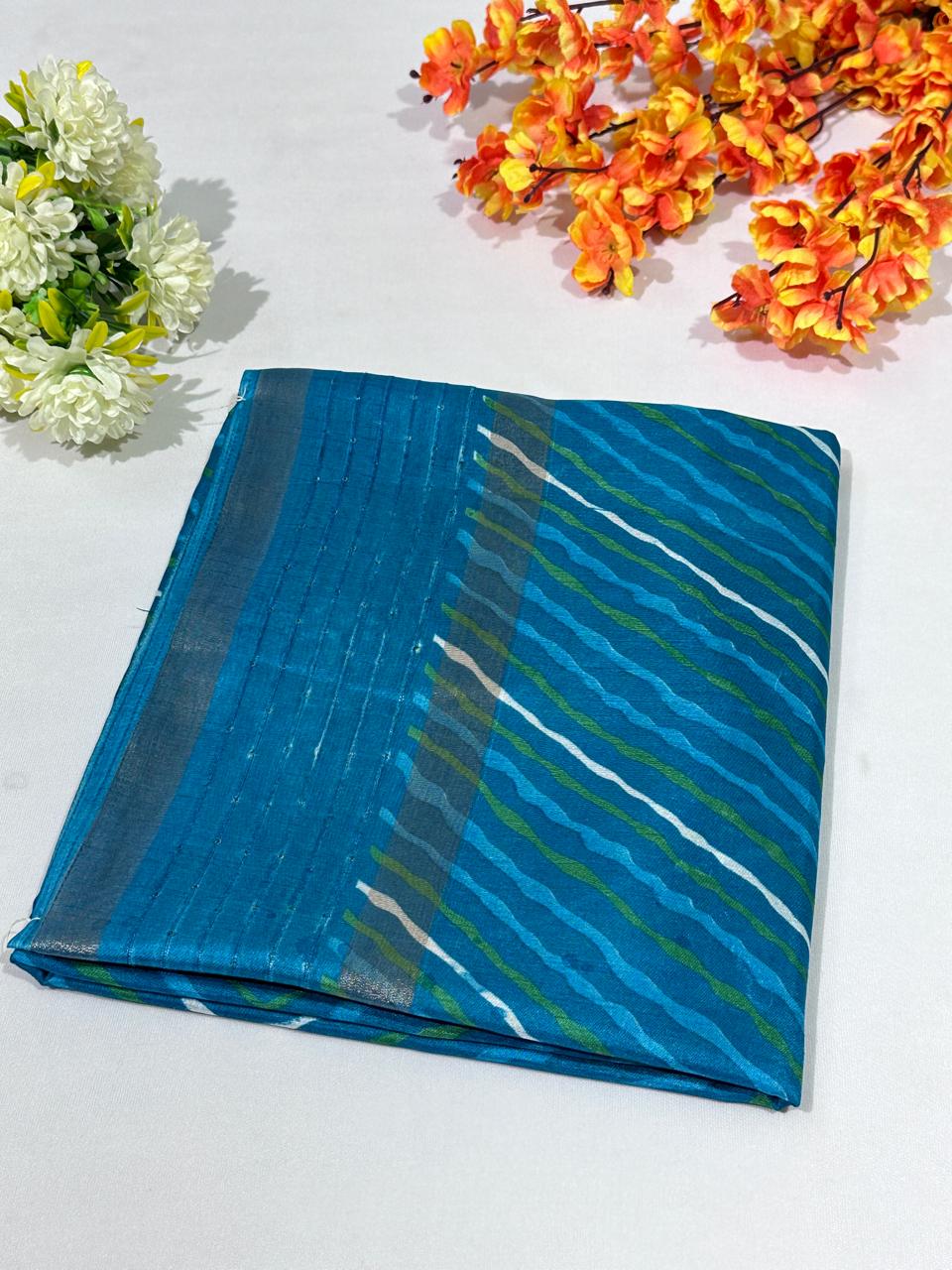 Cotton Printed Saree - BFSLA40