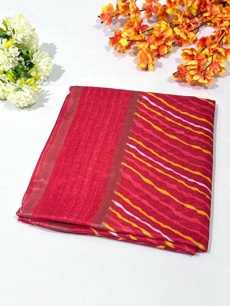 Cotton Printed Saree - BFSLA41