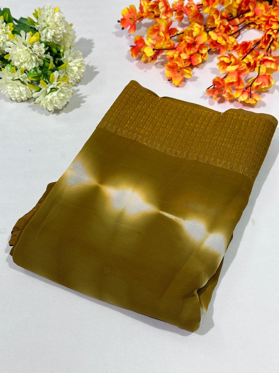 Best Quality Printed Georgette Saree - BFSLA73