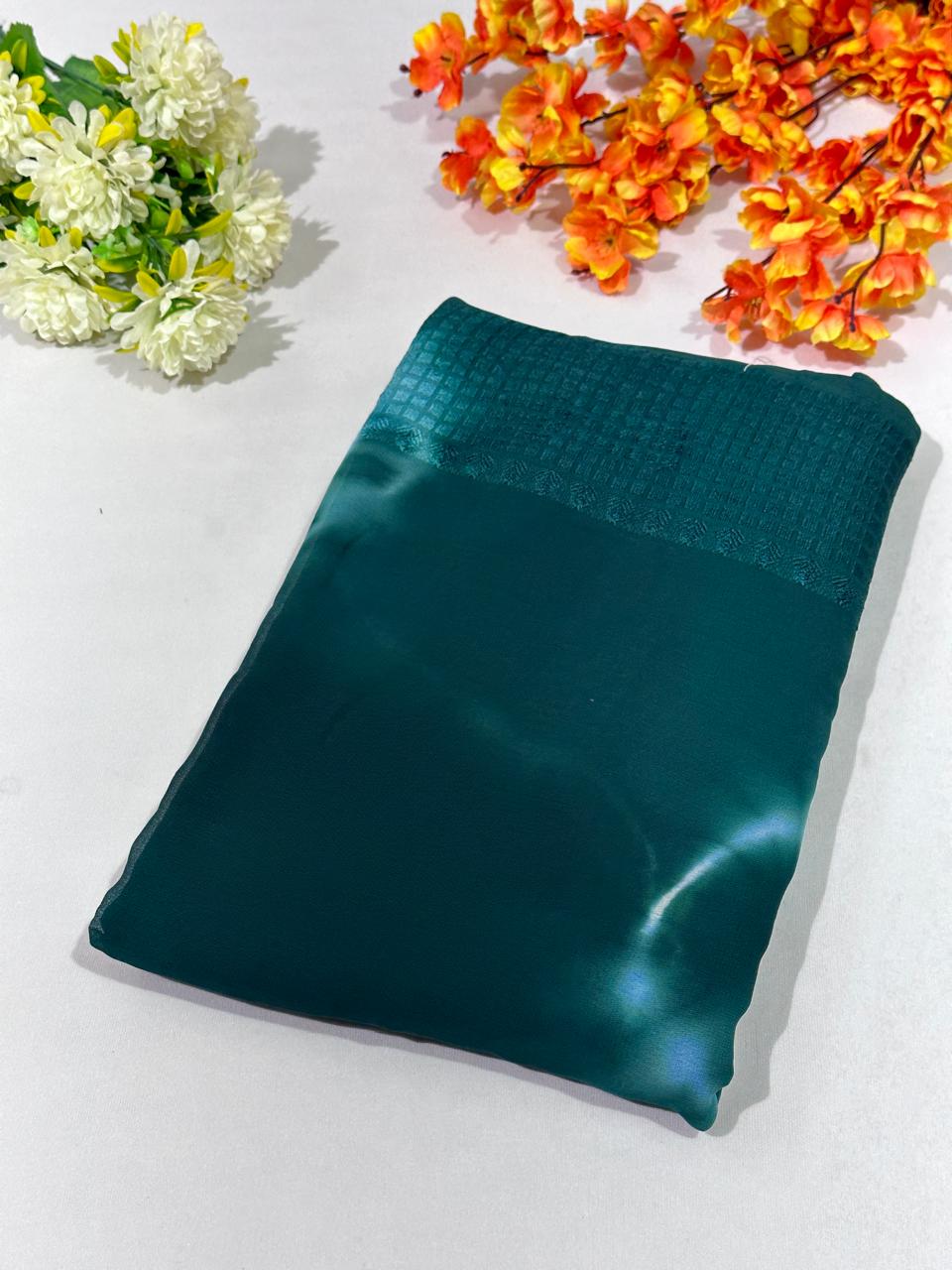 Best Quality Printed Georgette Saree - BFSLA74