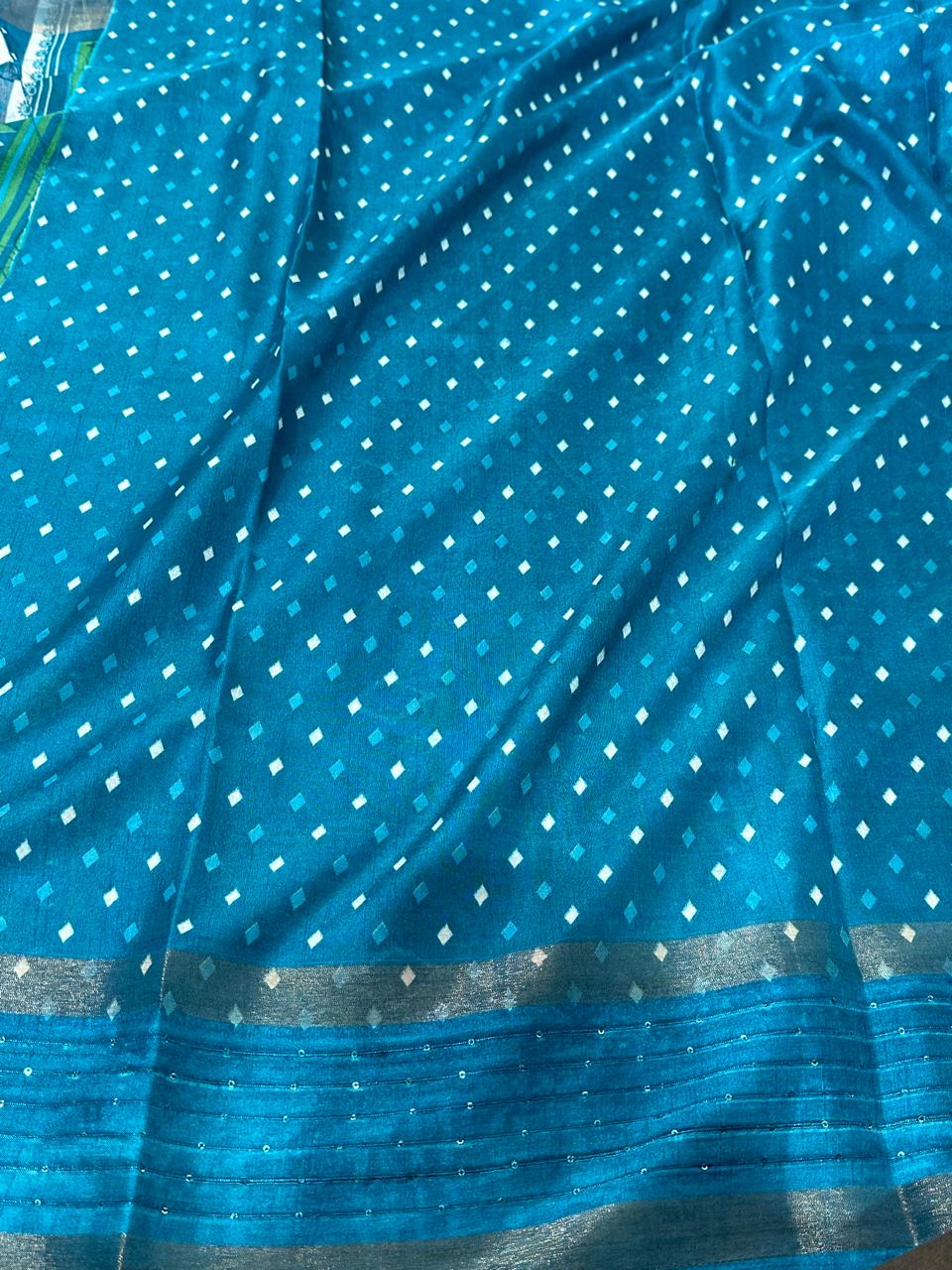Cotton Printed Saree - BFSLA40
