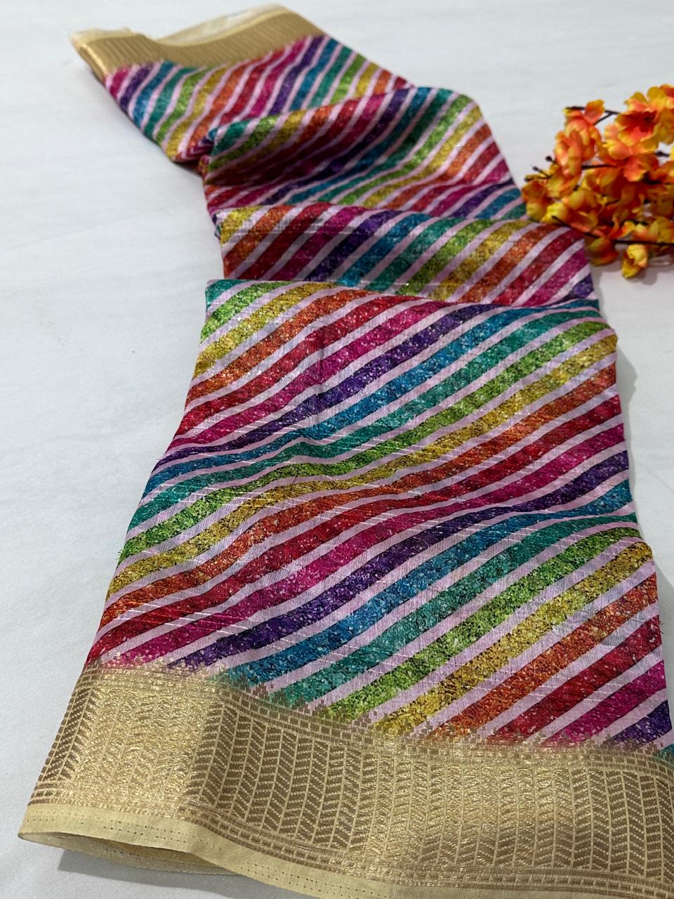 Cotton Printed Saree - BFSLA39