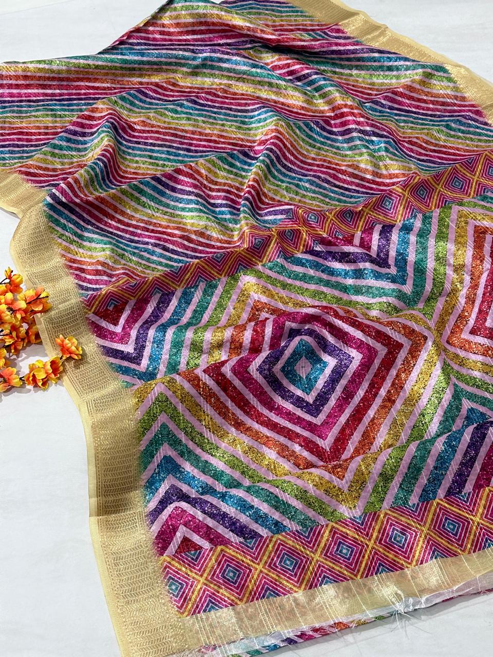 Cotton Printed Saree - BFSLA39