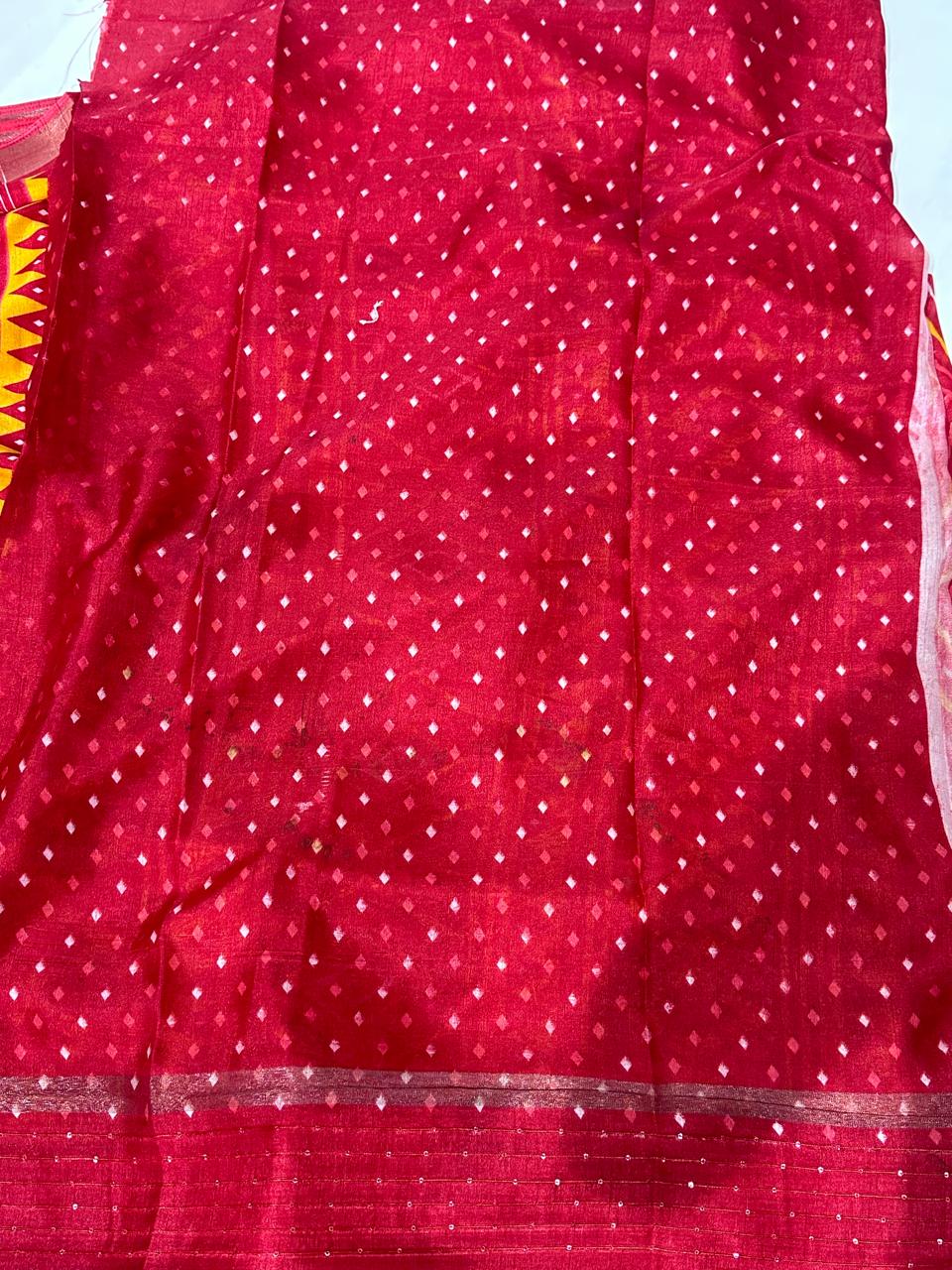 Cotton Printed Saree - BFSLA41