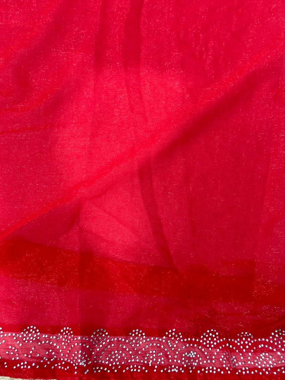 Shimmer Chiffon Sequence Work Saree - BFSLA85