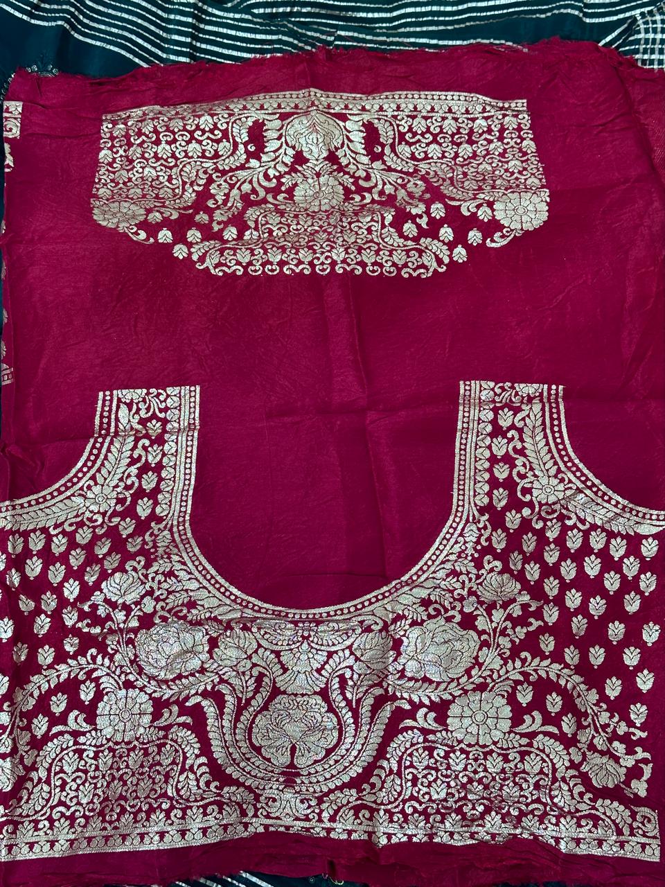 HO Silk Hand Work Saree - BFSLA94