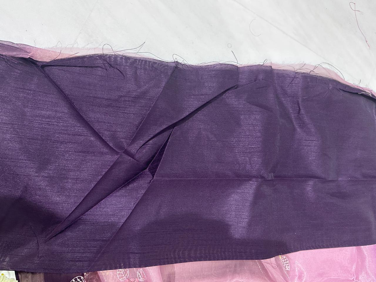 Synthetic Cotton Embroidery Saree - BFSLA29