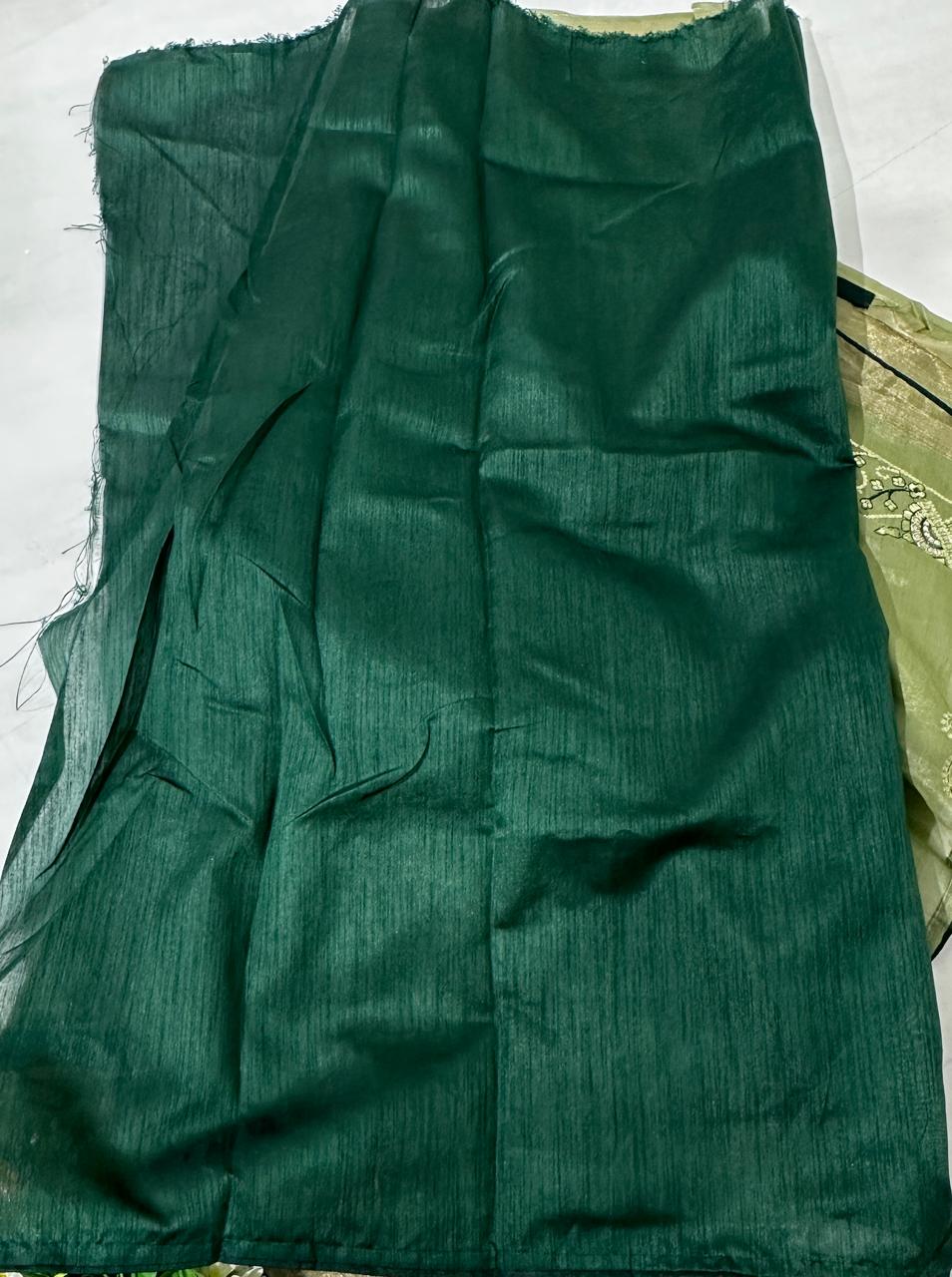 Synthetic Cotton Embroidery Saree - BFSLA26