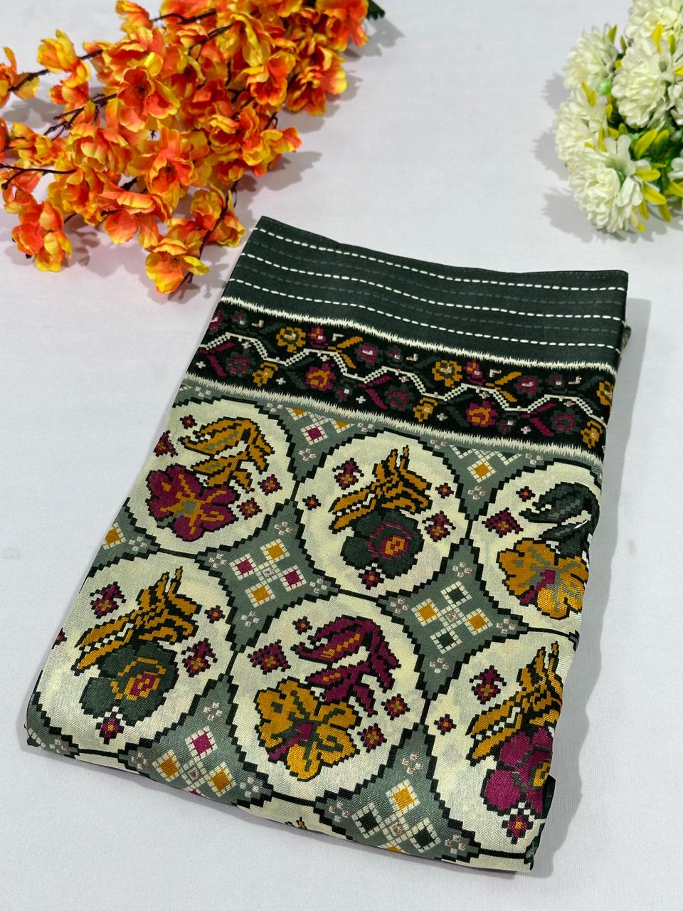 Cotton Brasso Saree - BFSLA18