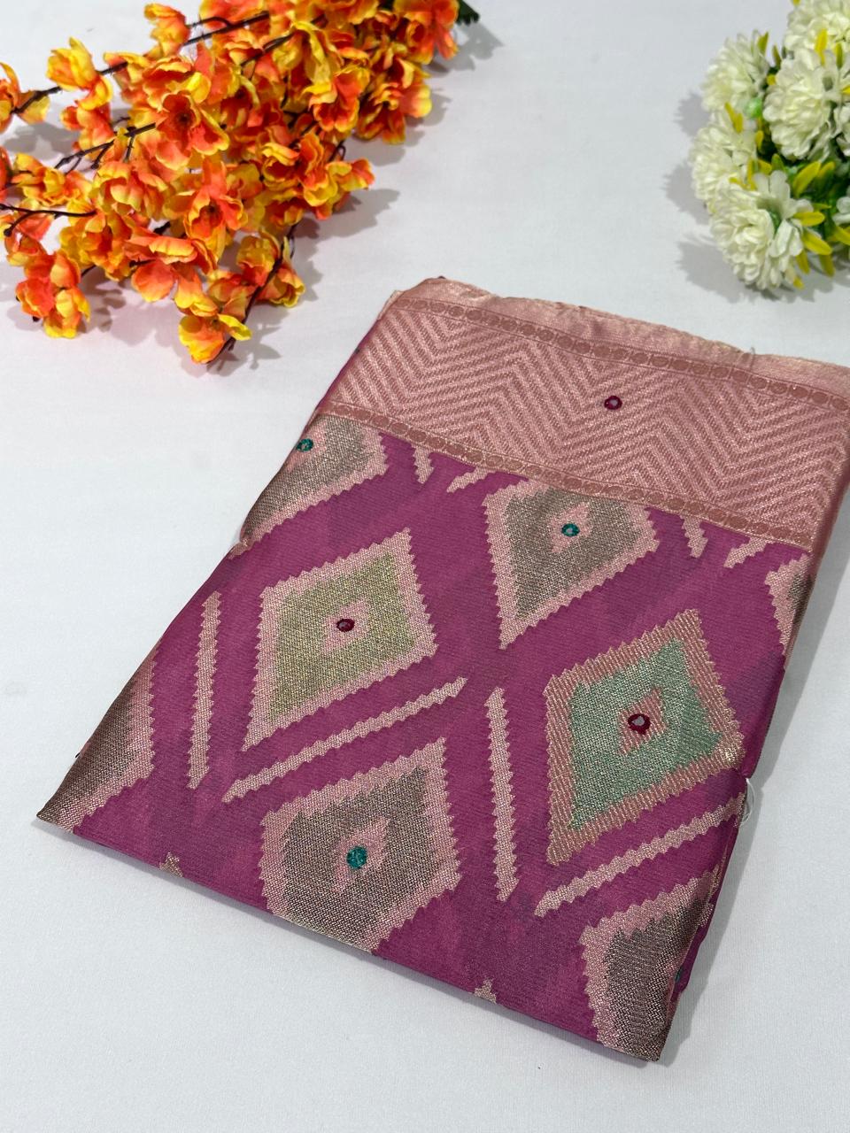 Brasson Saree with Border