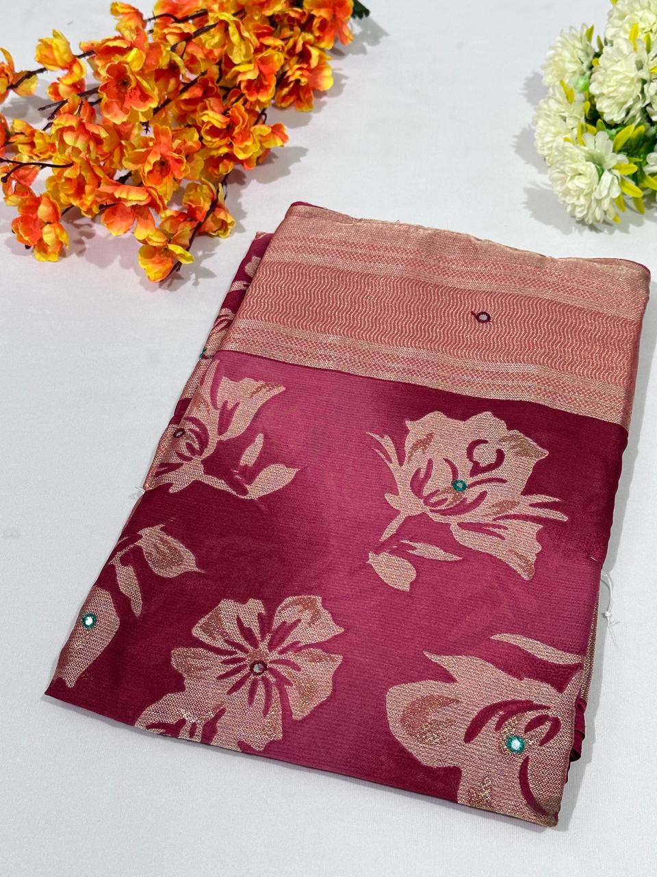 Brasson Saree with Border