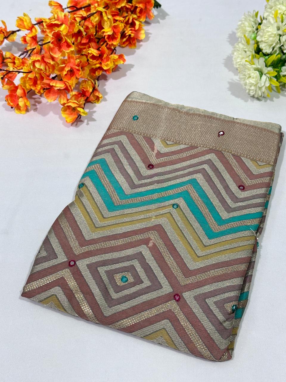 Brasson Saree with Border