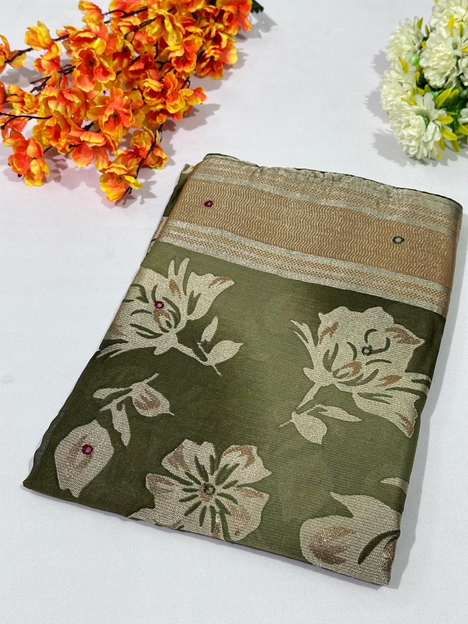 Brasson Saree with Border