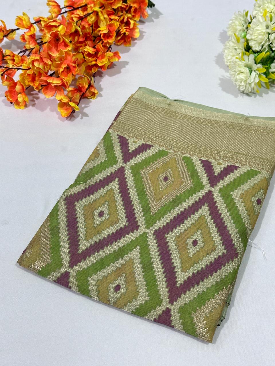 Brasson Saree with Border