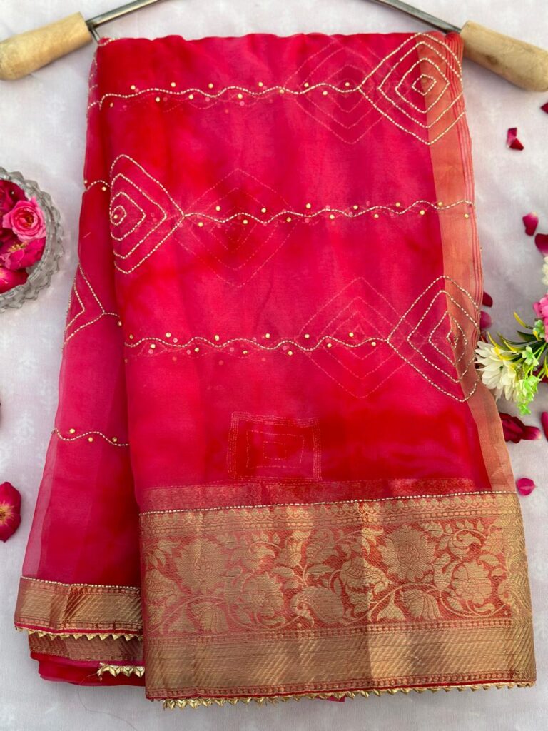 Tissue & Organza Sarees